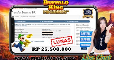 JP SLOT BUFFALO KING MEGAWAYS MARIO BOLA 28 FEBRUARY 2022