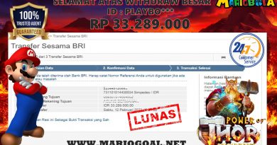 JP SLOT POWER OF THOR MARIO BOLA 08 FEBRUARY 2022