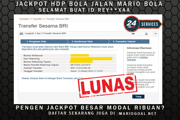 JP HDP BOLA JALAN MARIO BOLA 22 MARET 2022