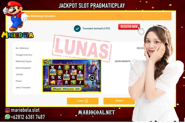 JP SLOT EMPTY THE BANK MARIO BOLA 29 MEI 2022