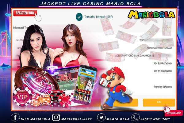 JACKPOT LIVE CASINO DI MARIO BOLA 10 JUNI 2022