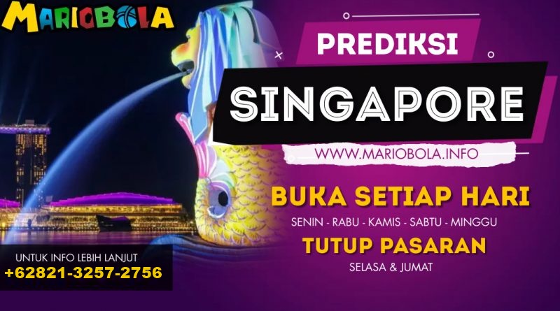 PREDIKSI TOGEL SINGAPORE 06 OKTOBER 2022