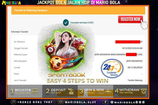 JACKPOT BOLA JALAN HDPDI MARIO BOLA 18 OKTOBER 2022